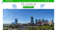 Desktop Screenshot of platinumwindowcleaning.com